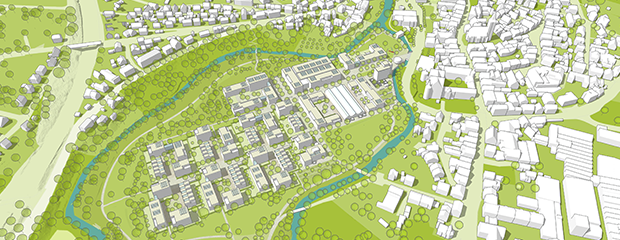 Modellprojekt LANDSTADT BAYERN Neuplanung LEONI-Gelände Stadt Roth Modellprojekt LANDSTADT BAYERN Neuplanung LEONI-Gelände Stadt Roth