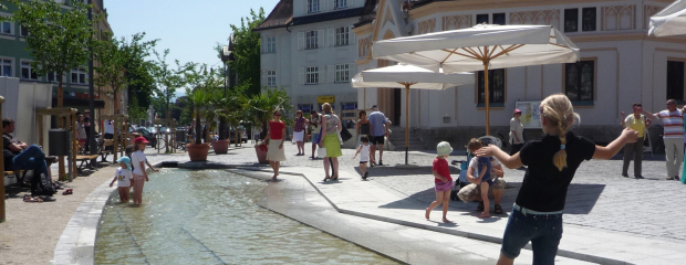 Ludwigsplatz in Rosenheim: Städtebauliche Aufwertung des öffentlichen Raumes